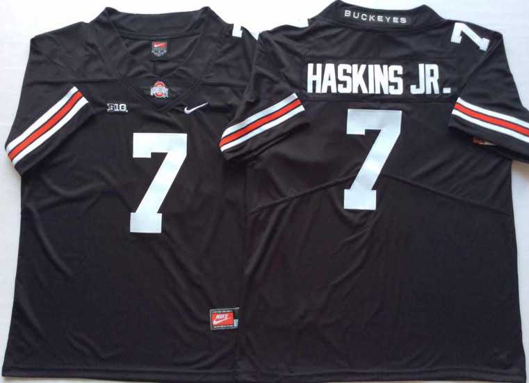 Ohio State Buckeyes 7 Dwayne Haskins Jr. Black College Football Jersey,We sell and wholesale Ohio State Buckeyes 7 Dwayne Haskins Jr. Black College Football Jersey on line form chian!